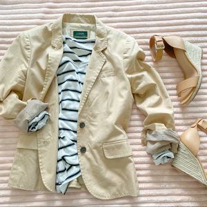 J. Crew schoolboy blazer
